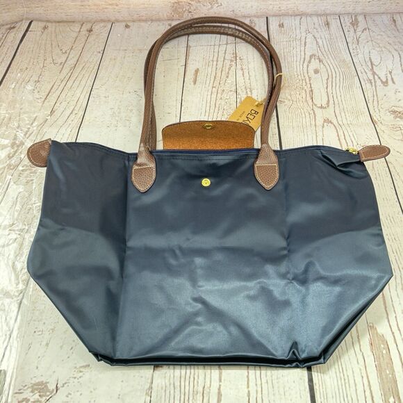 Bekilole Women's Spacious & Stylish Waterproof Shoulder Tote Bag in Classic Navy - Picture 3 of 11